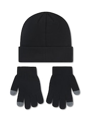 Jordan Black Jan Essentials Hat and Gloves Set - Image 2 of 4