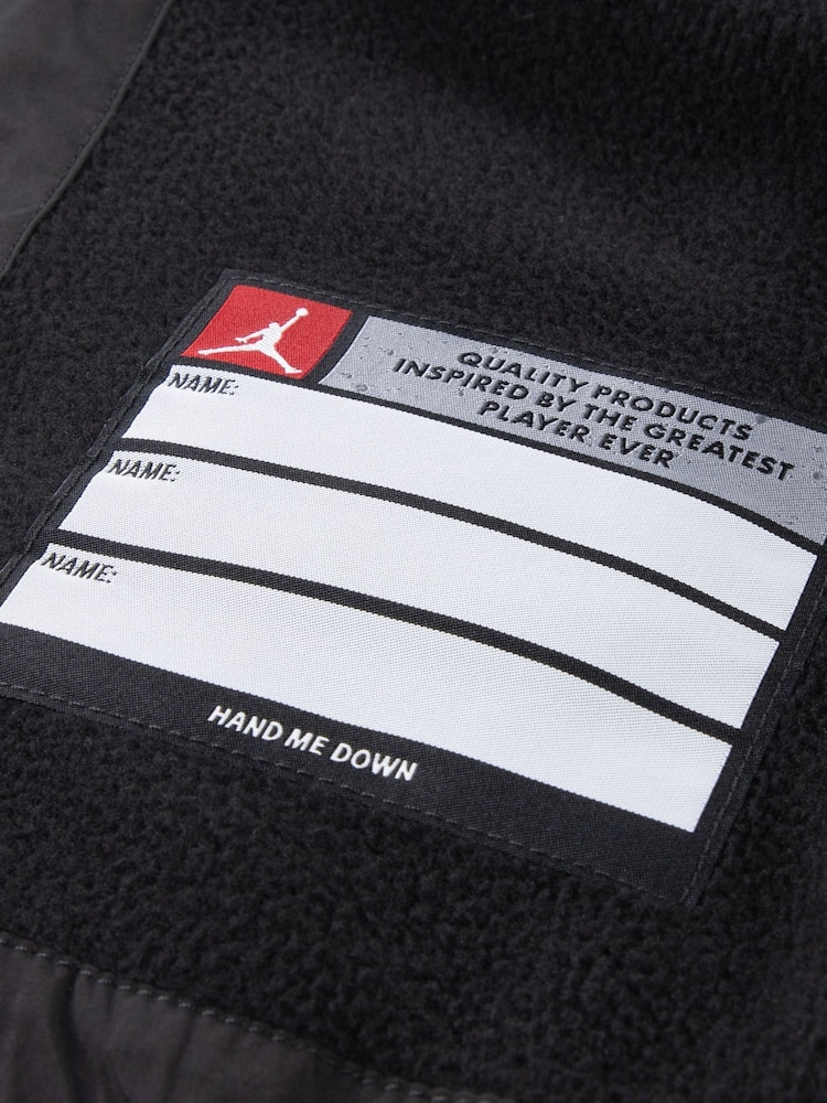 Jordan Black Puffer Vest - Image 4 of 4 Jordan Black Puffer Vest - Image 4 of 4
