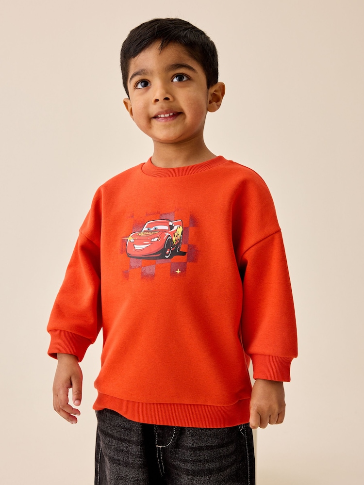 Red Cars Printed Sweatshirt (3mths-8yrs) - Image 2 of 2