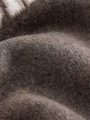 Chocolate Brown Brooklyn Knitted Crew Neck Jumper (3mths-7yrs) - Image 8 of 8