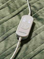 Morphy Richards Green Large EverCosy Teddy Fleece Electric Heated Throw - Image 4 of 5