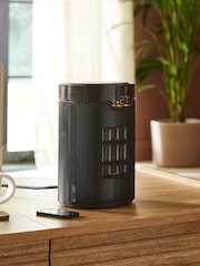 Morphy Richards Black HeatFlux Desk Bedside Ceramic Fan Heater - Image 1 of 6