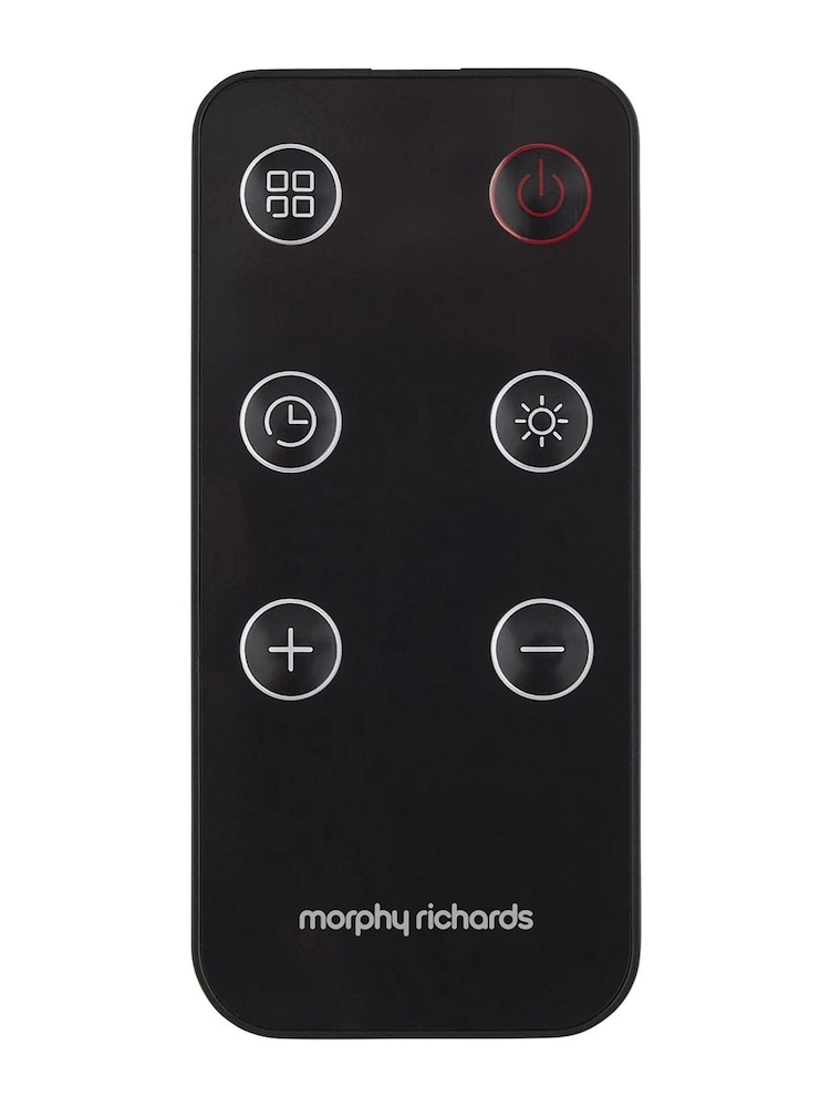 Morphy Richards Black HeatFlux Desk Bedside Ceramic Fan Heater - Image 6 of 6 Morphy Richards Black HeatFlux Desk Bedside Ceramic Fan Heater - Image 6 of 6