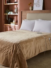 Morphy Richards Mocca Large EverCosy Teddy Fleece Electric Heated Throw - Image 3 of 5