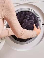 Morphy Richards Blue Large EverCosy Luxury Striped Fleece Electric Heated Throw - Image 5 of 5