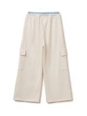 Benetton Cargo krem pantalone - Slika 2 od 3