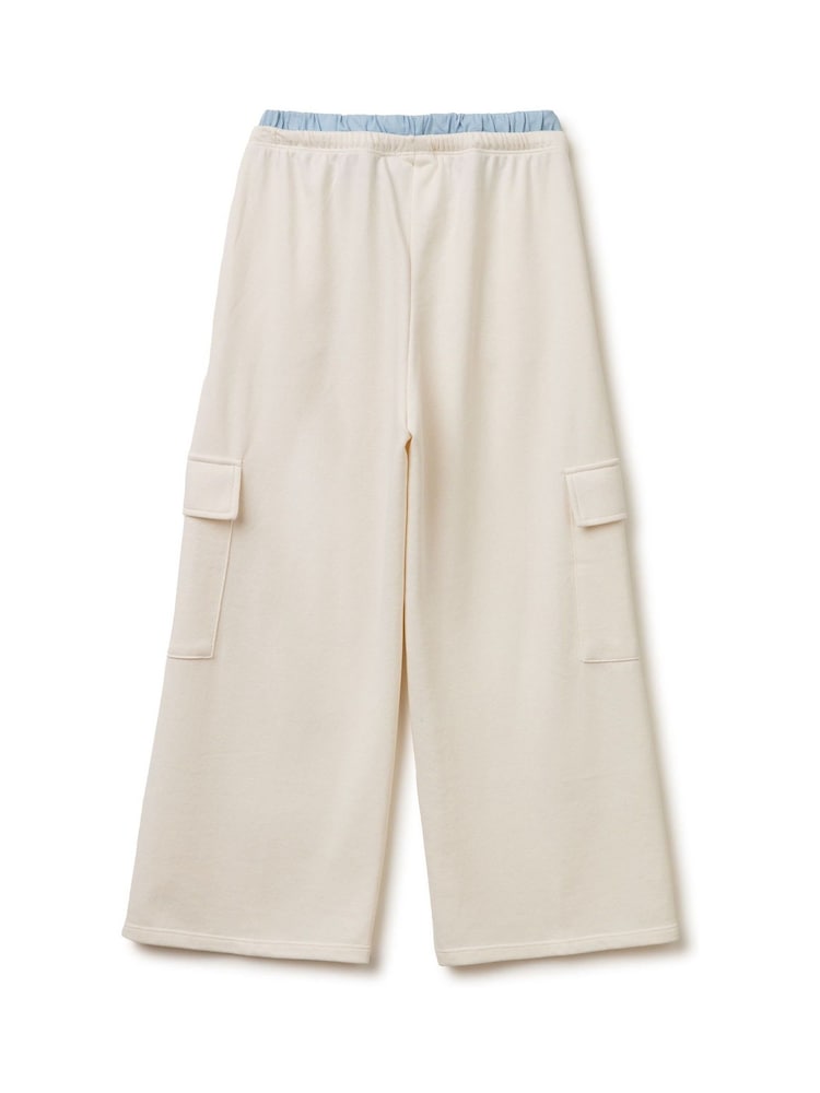 Benetton Cargo krem pantalone - Slika 2 od 3