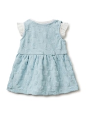 Benetton Frill Sleeve Jacquard Dress - Bild 2 von 3