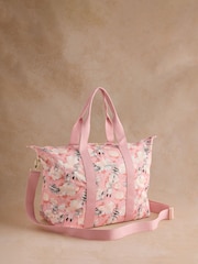 Cath Kidston Pink Wallace & Gromit Overnight Weekender Bag - Image 1 of 2