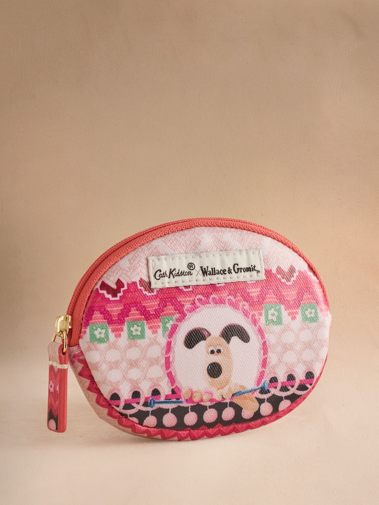 Cath Kidston Wallace un Gromit ovāla monētu maka - Attēls 1 no 5