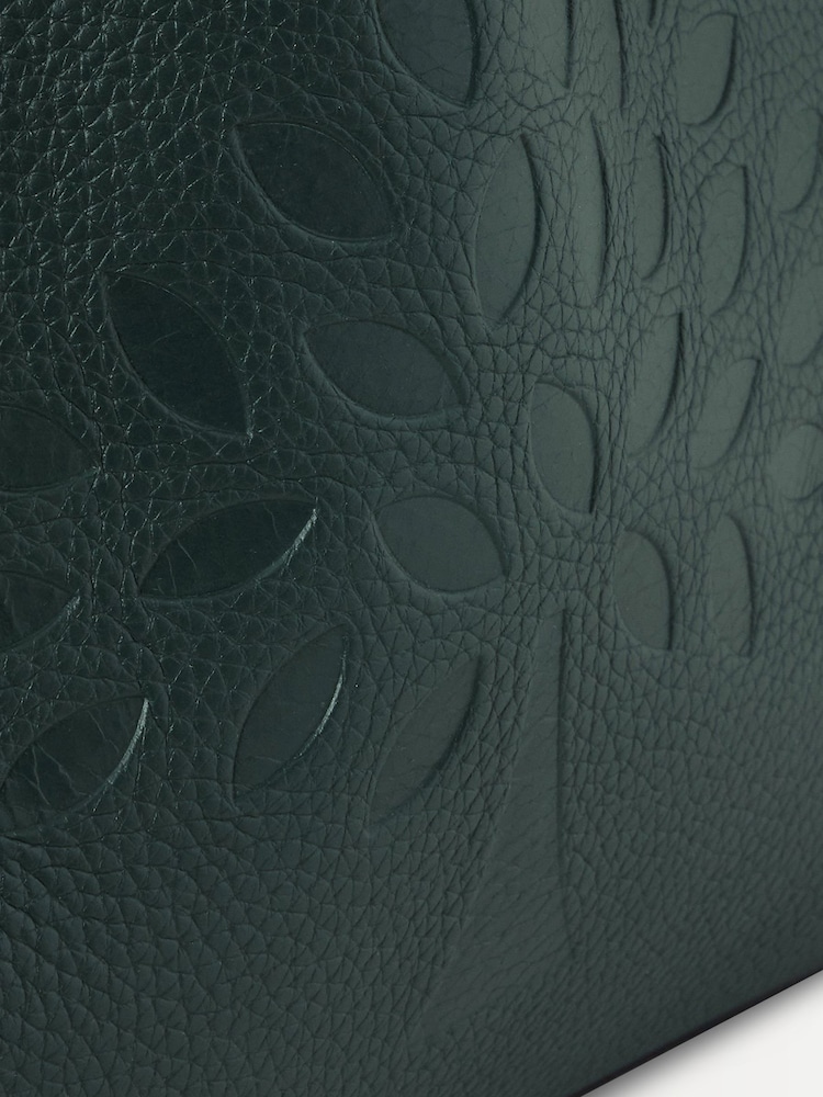 Mulberry Mulberry Green Tree Heavy Grain Tote Bag - Image 4 of 4