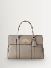 Mulberry Cashmere Taupe Bayswater Heavy Grain Bag - Image 2 of 6