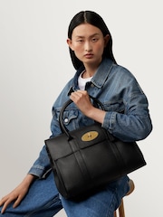Mulberry Black Brass Bayswater Classic Grain Bag - Image 2 of 8