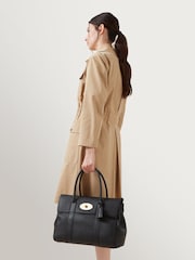 Mulberry Black Brass Bayswater Classic Grain Bag - Image 4 of 8