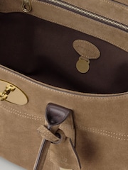 Mulberry Salcombe Sand Bayswater Suede Bag - Image 4 of 6