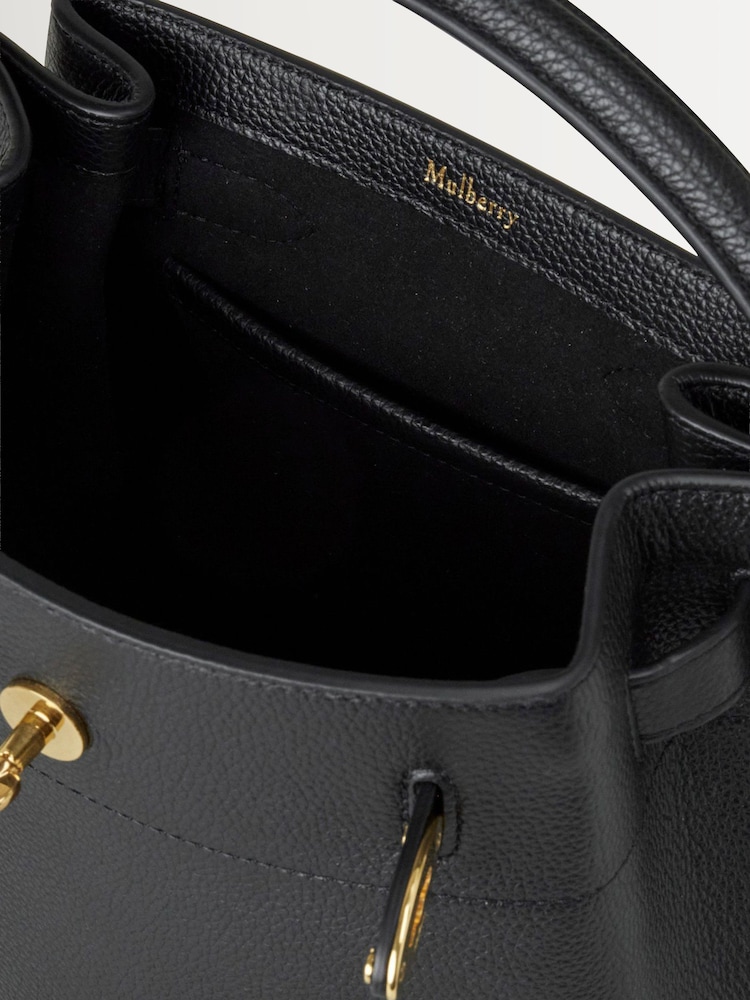 Mulberry Black Islington Bucket Bag - Image 7 of 7