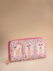 Cath Kidston Ecru Wallace and Gromit Continental Wallet - Image 1 of 5