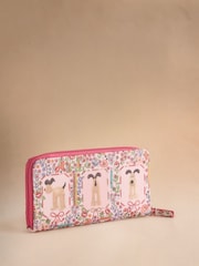 Cath Kidston Ecru Wallace and Gromit Continental Wallet - Image 2 of 5
