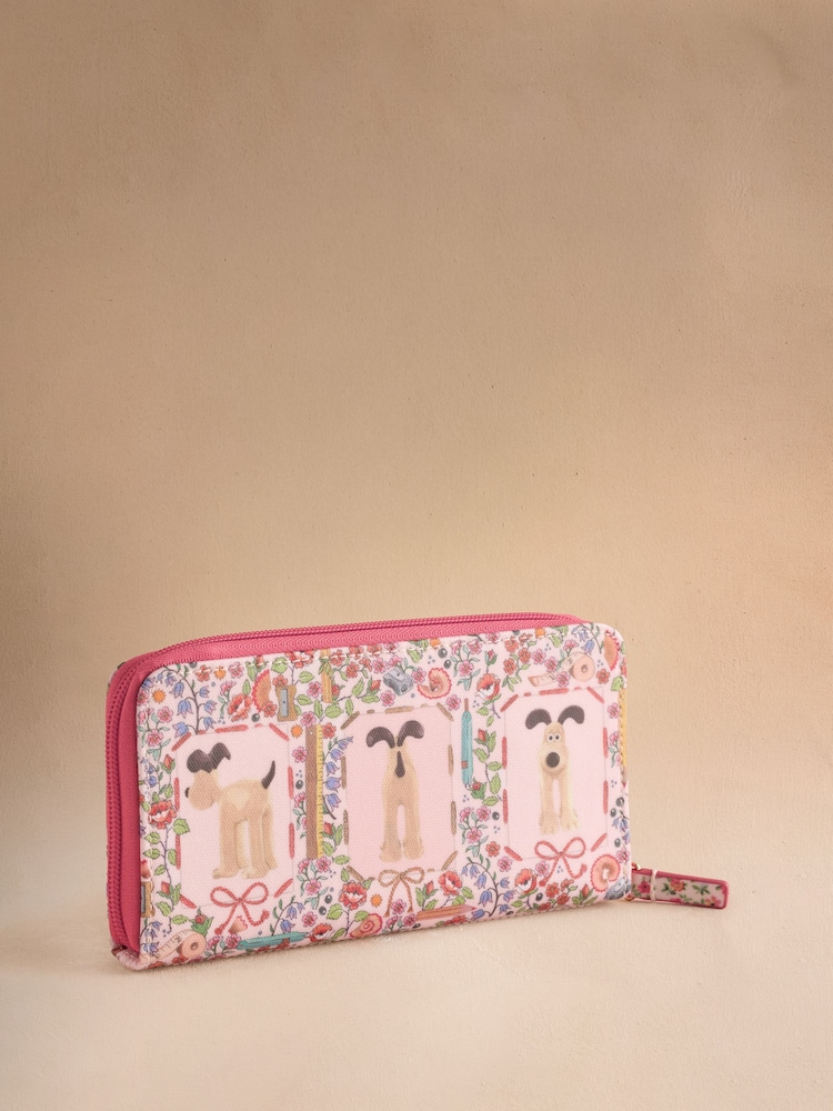 Cath Kidston Ecru Wallace and Gromit Continental Wallet - Image 2 of 5 Cath Kidston Ecru Wallace and Gromit Continental Wallet - Image 2 of 5