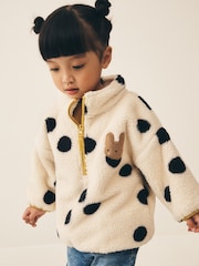 Mono Spot Half Zip Fleece (3mths-7yrs) - Image 2 of 8