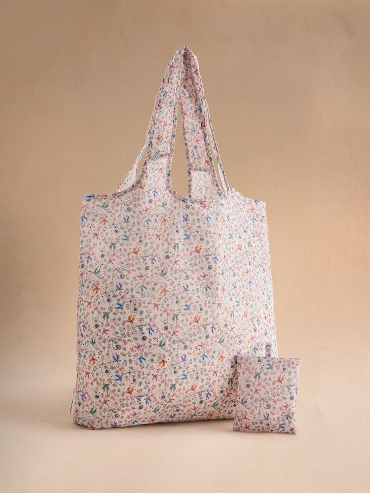 Cath Kidston Ecru Wallace and Gromit Foldaway Shopper - Image 1 of 3