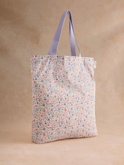 Cath Kidston Ecru Wallace and Gromit Bow Foldaway Tote Bag - Image 1 of 4