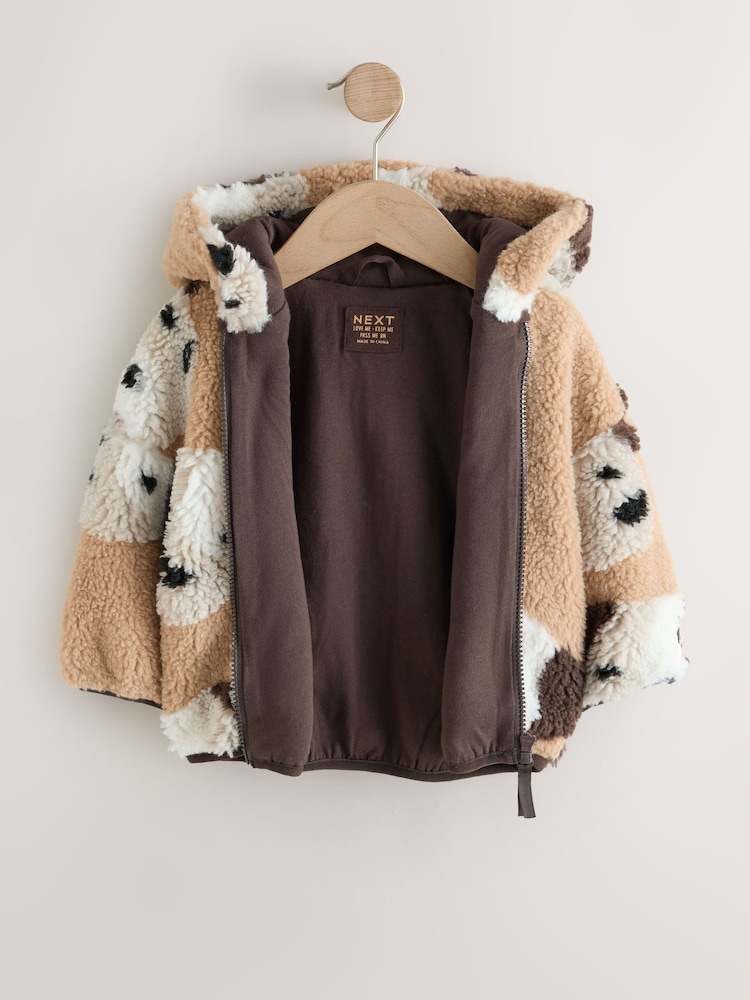 Neutral Dog Zip Through Fleece (3mths-7yrs) - Image 2 of 5