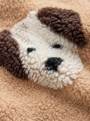 Neutral Dog Zip Through Fleece (3mths-7yrs) - Image 4 of 5