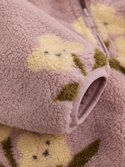 Mauve Purple Half Zip Fleece (3mths-7yrs) - Image 6 of 6