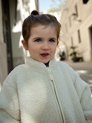 Cream Zip Through Fleece (3mths-7yrs) - Image 6 of 6