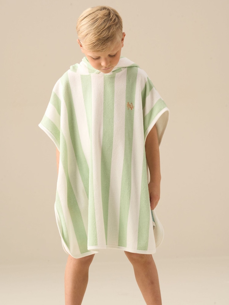 Angel & Rocket Sonny Stripe Towelling Poncho - صورة 1 من 7 Angel & Rocket Sonny Stripe Towelling Poncho - صورة 1 من 7