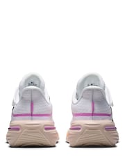 Nike White Magenta Pink Junior Winflo 12 Running Trainers - Image 4 of 8