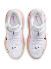 Nike White Magenta Pink Junior Winflo 12 Running Trainers - Image 5 of 8