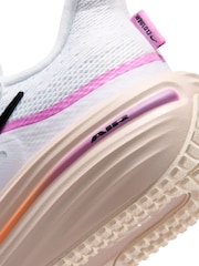 Nike White Magenta Pink Junior Winflo 12 Running Trainers - Image 8 of 8