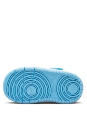Nike White Energy Blue Infant Court Borough Low Recraft Trainers - Image 6 of 6
