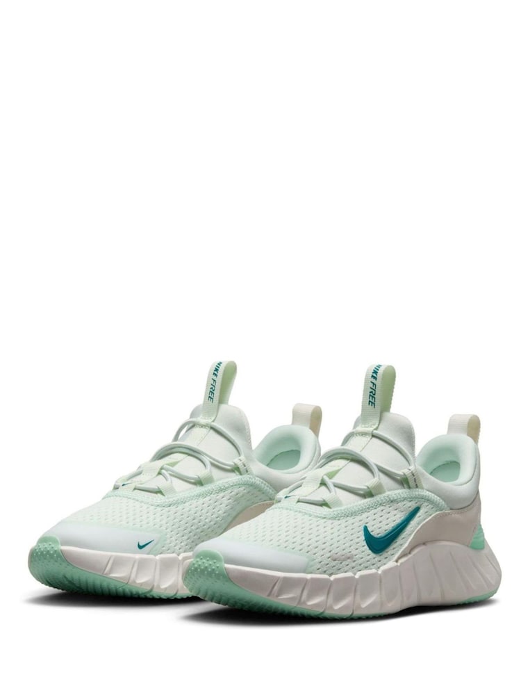 Nike Barely Green Junior Free Ride Trainers - Image 2 of 8 Nike Barely Green Junior Free Ride Trainers - Image 2 of 8