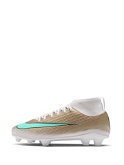 Nike Metallic Gold Jr. Mercurial Superfly 11 Club Kylian Mbappé Multi Ground Football Boots - Image 2 of 11