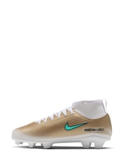 Nike Metallic Gold Jr. Mercurial Superfly 11 Club Kylian Mbappé Multi Ground Football Boots - Image 4 of 11