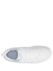 Nike White/Arctic Green Youth Dunk Low Trainers - Image 3 of 4