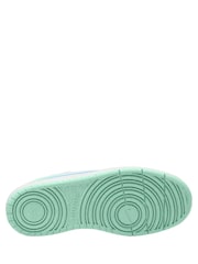 Nike White/Arctic Green Youth Dunk Low Trainers - Image 4 of 4
