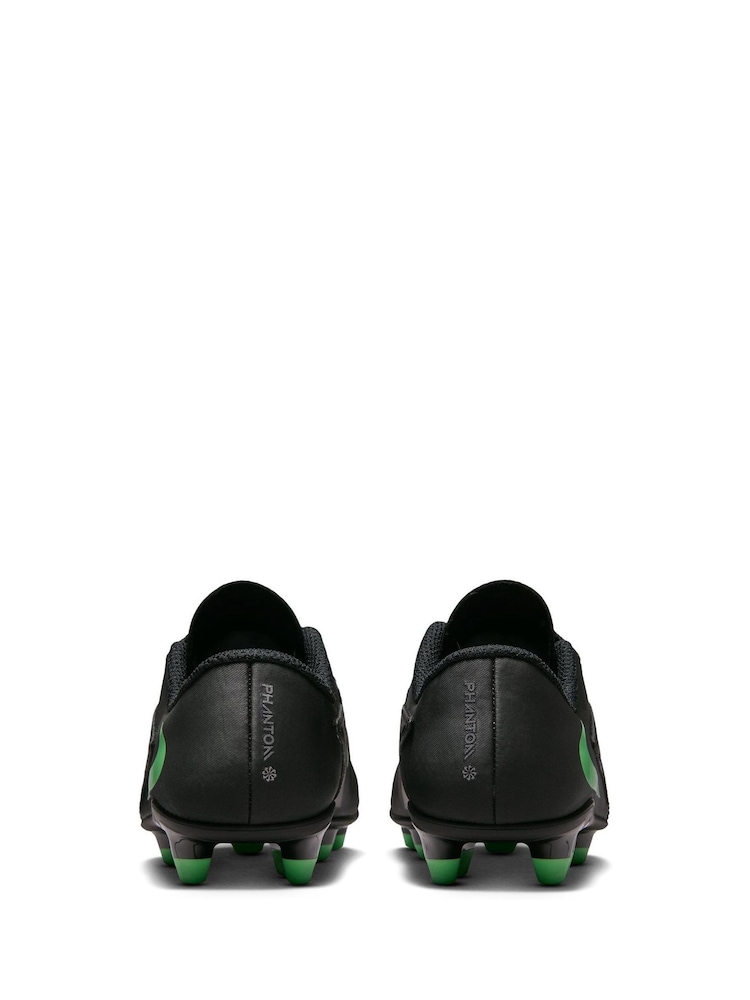 Nike Black Junior Phantom 6 Low Club Firm-Ground/Multi-Ground Little Kids' Football Boots - Image 11 of 11 Nike Black Junior Phantom 6 Low Club Firm-Ground/Multi-Ground Little Kids' Football Boots - Image 11 of 11