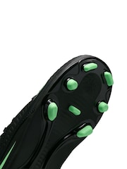 Nike Black Junior Phantom 6 Low Club Firm-Ground/Multi-Ground Little Kids' Football Boots - Image 3 of 11