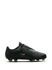 Nike Black Junior Phantom 6 Low Club Firm-Ground/Multi-Ground Little Kids' Football Boots - Image 4 of 11