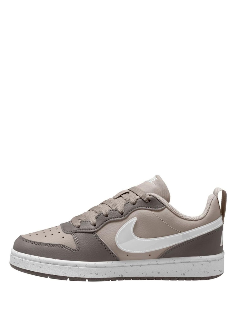 Steinbraun - Nike Youth Court Borough Niedrige Turnschuhe - Bild 2 von 4