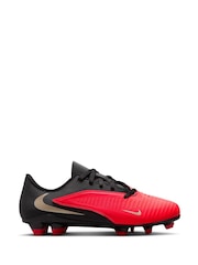 Nike Red Junior Phantom 6 Low Club Firm-Ground/Multi-Ground Little Kids' Football Boots - Image 1 of 9