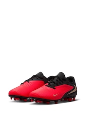 Nike Red Junior Phantom 6 Low Club Firm-Ground/Multi-Ground Little Kids' Football Boots - Image 2 of 9