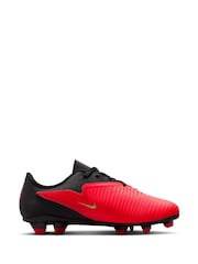 Nike Red Junior Phantom 6 Low Club Firm-Ground/Multi-Ground Little Kids' Football Boots - Image 3 of 9