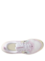 Nike White/Bleached Lilac Youth Cosmic Runner Trainers - Image 3 of 4