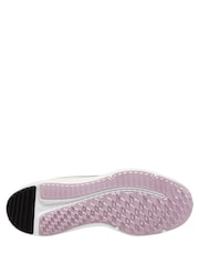 Nike White/Bleached Lilac Youth Cosmic Runner Trainers - Image 4 of 4