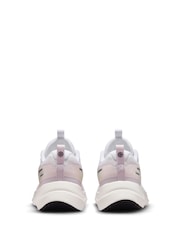 Nike White/Bleached Lilac Youth Cosmic Running Trainers - Image 7 of 11
